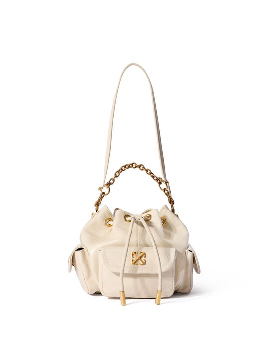 Dumbo.B Bucket Bag OFF WHITE Dumbo.B Bucket Bag DUST - NO COLOR OWMY002F25LEA001