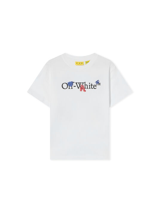 Paint Splash Short Sleeve T-Shirt OFF WHITE Paint Splash Short Sleeve T-Shirt WHITE 44BAA002F26J009