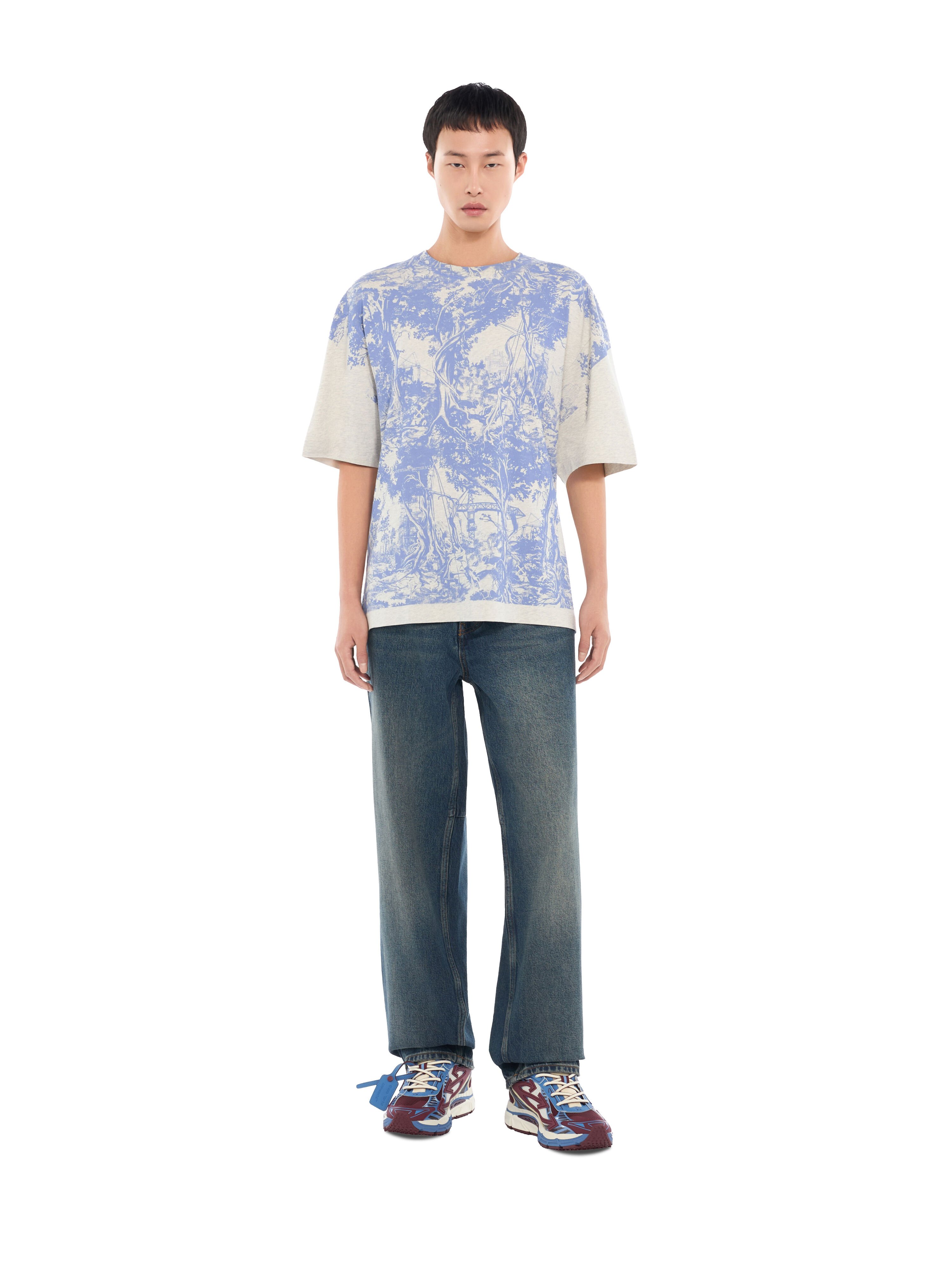 OFF WHITE City Nature Skate T-Shirt CITYNATURE VERSION 44MAA120F26J00A