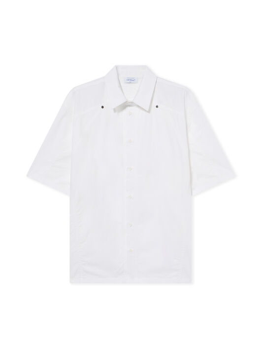 OFF WHITE OWR Sporty Bowling Shirt WHITE 44XGG01IS26F002