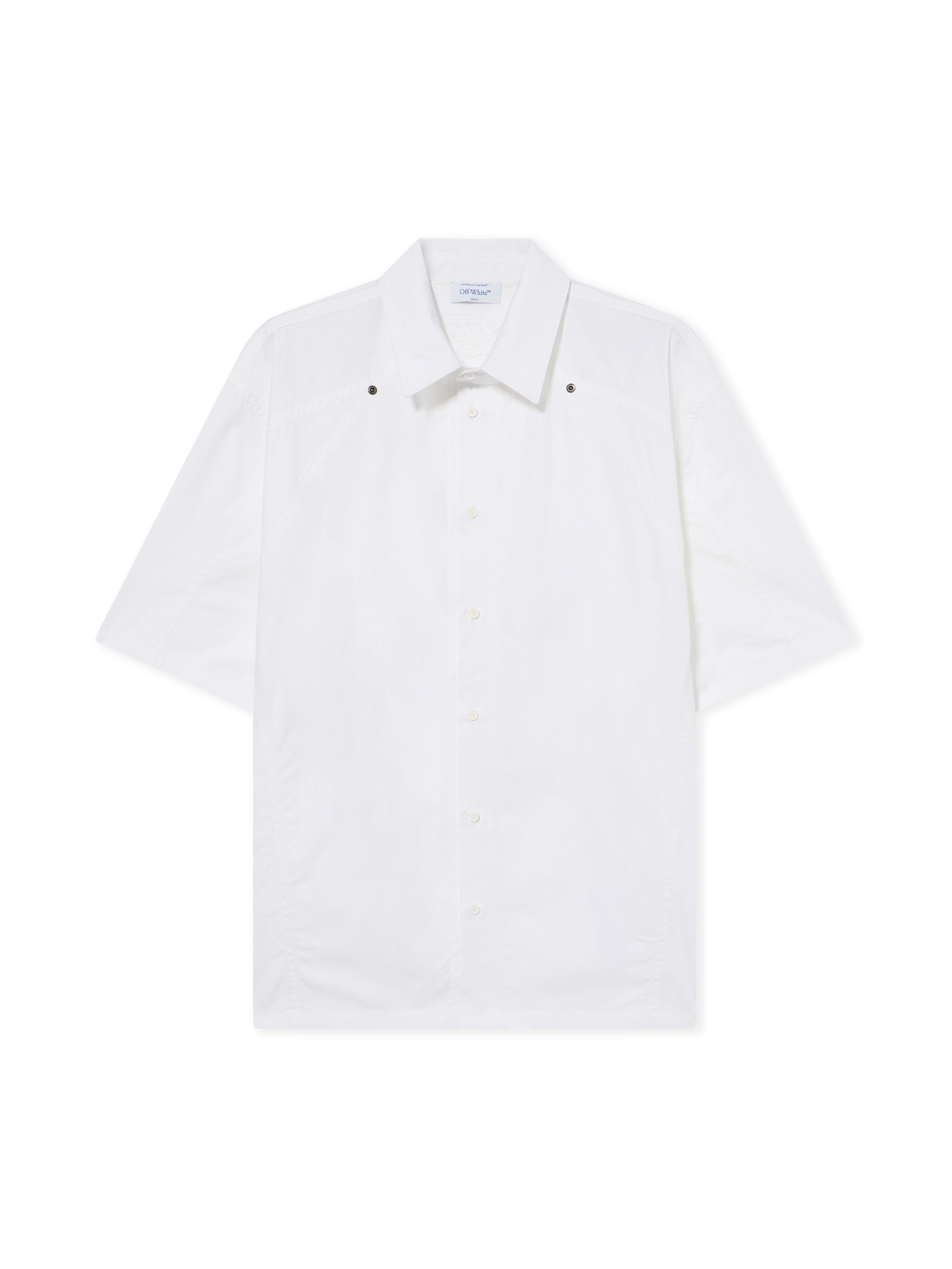 OFF WHITE OWR Sporty Bowling Shirt WHITE 44XGG01IS26F002