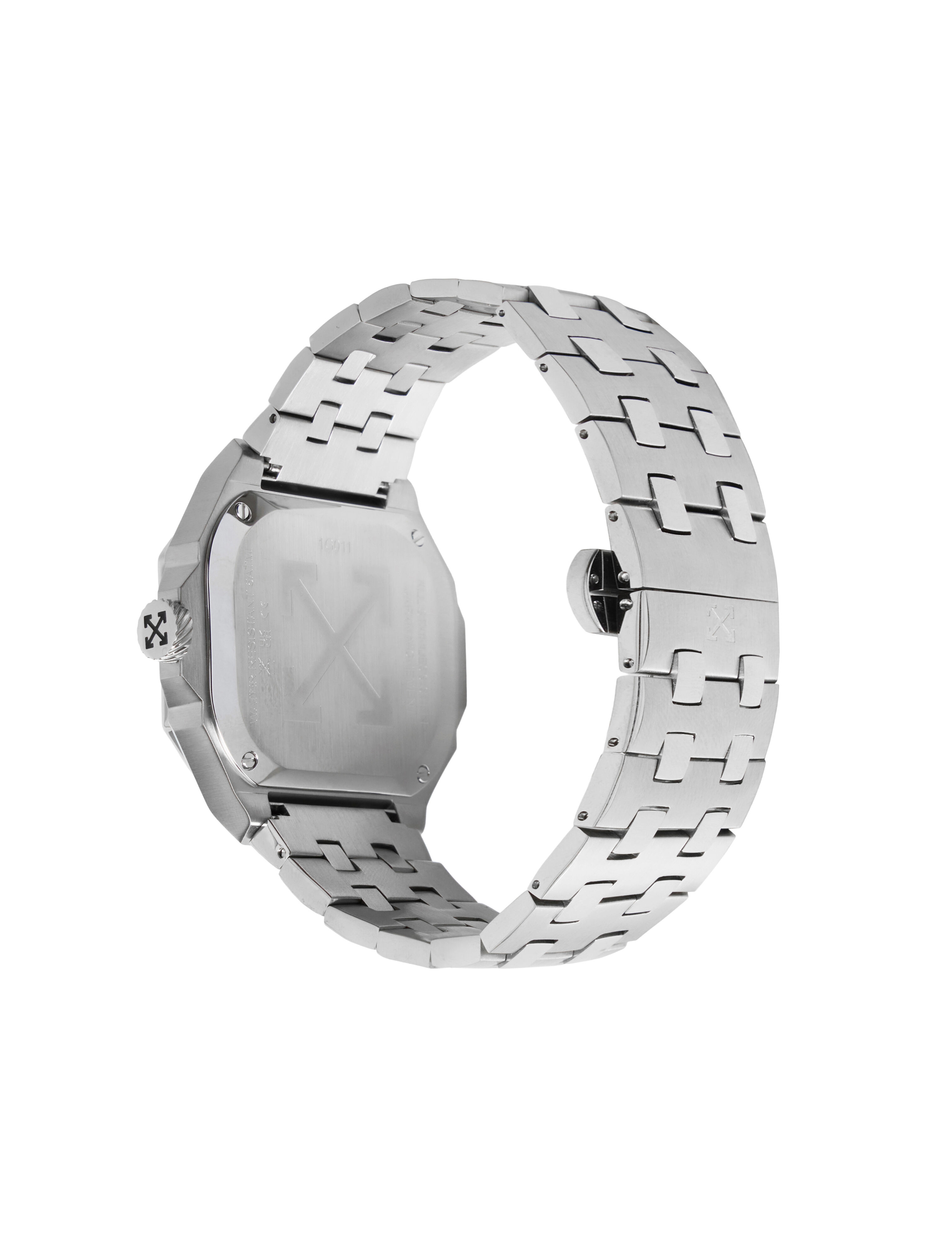 Heavy Duty Watch OFF WHITE Heavy Duty Watch Silver OW1G011M