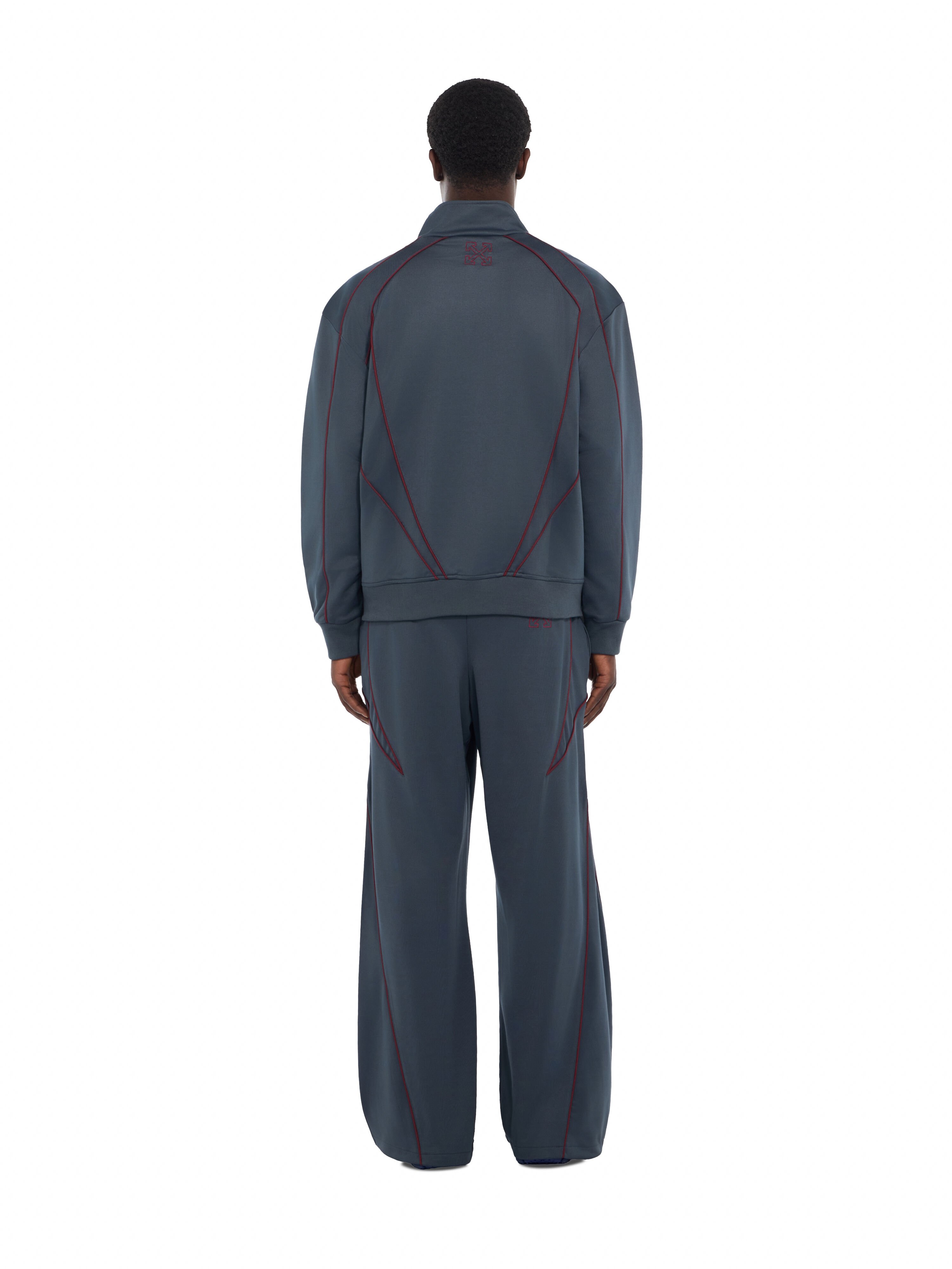Staff Script Relaxed Track Jacket OFF WHITE Staff Script Relaxed Track Jacket DARK SLATE 44MBD05QF26J001
