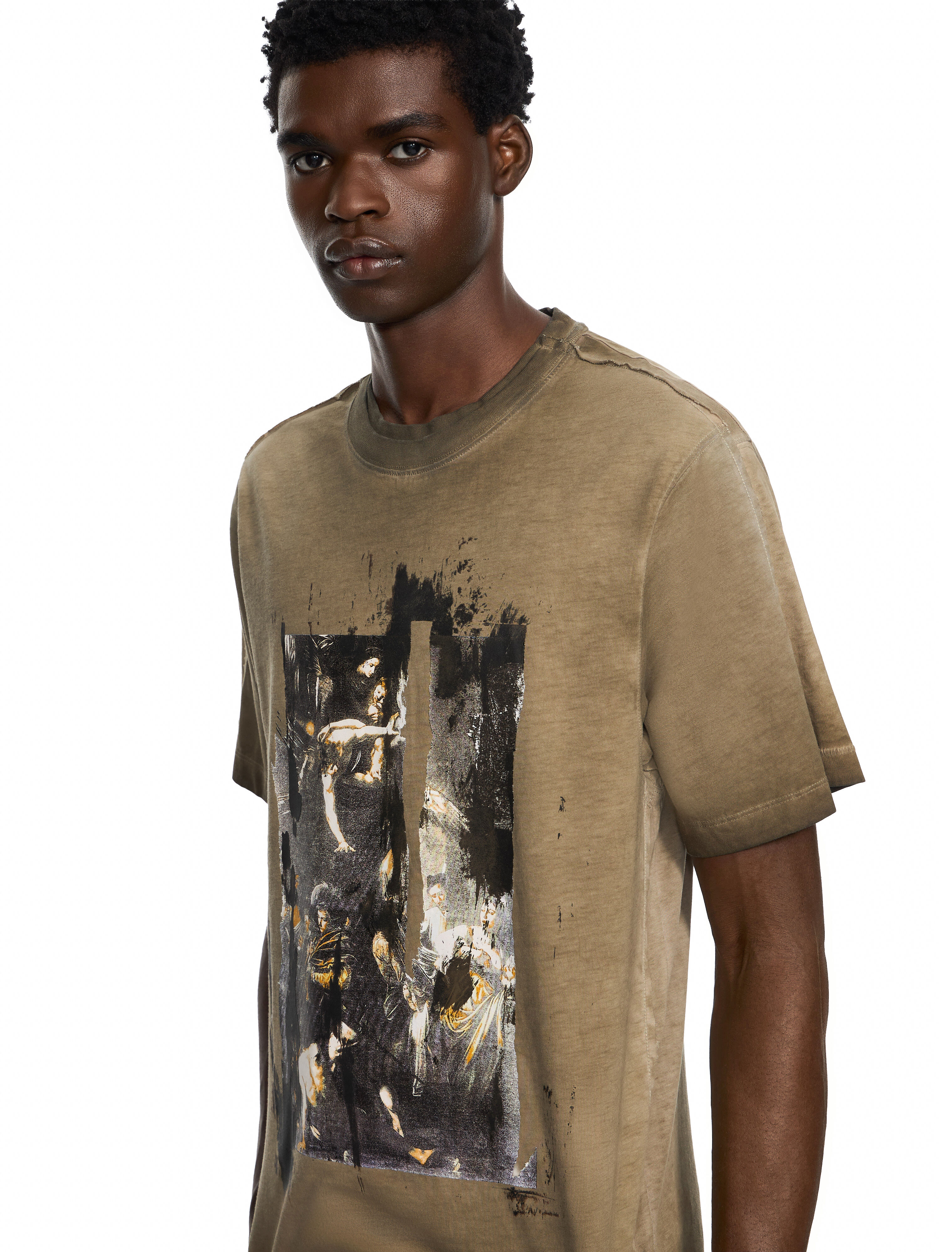 Inked Mercy T-Shirt OFF WHITE Inked Mercy T-Shirt CLOUD NUTRIA 44MAA16NF26J002