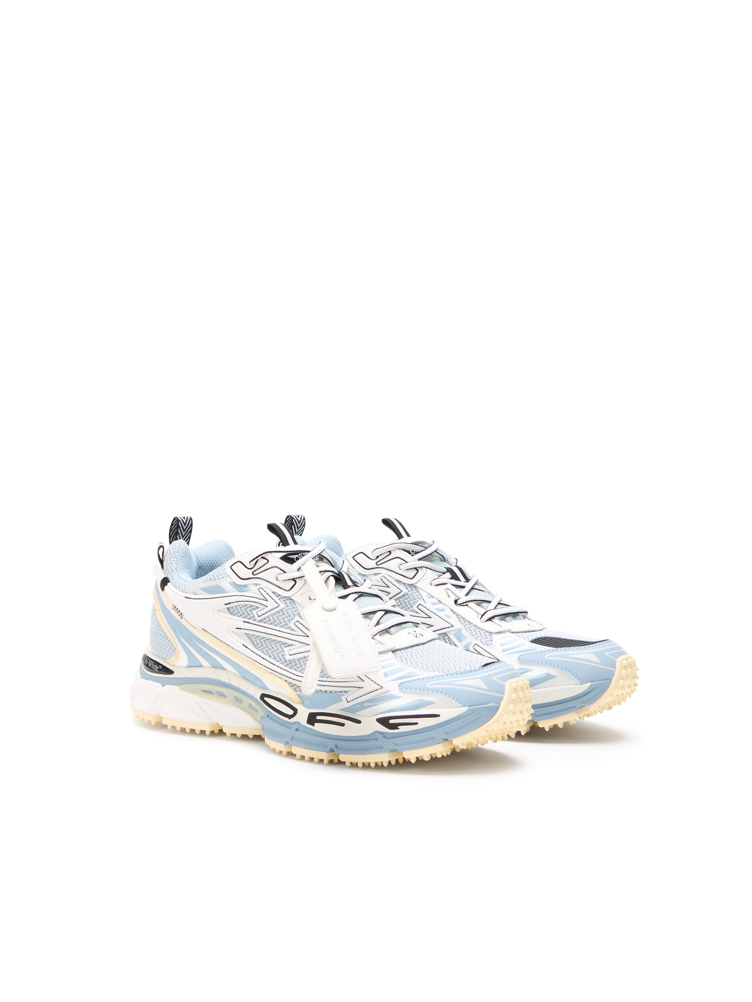 Sneakers Be Right Back OFF WHITE Sneakers Be Right Back LIGHT GREY - CYAN CELESTE OMIA295S26FAB001