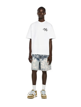 OFF WHITE City Nature Denim Shorts OMBRE BLEACH BLUE 44MYC02CF26D002