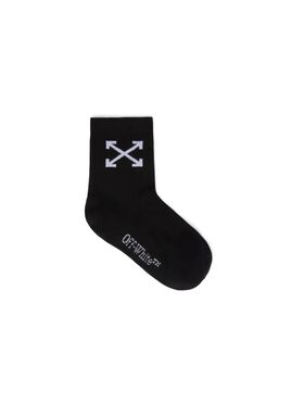 OFF WHITE Arrow Mid-Height Socks BLUE OBLB002S25FAB002