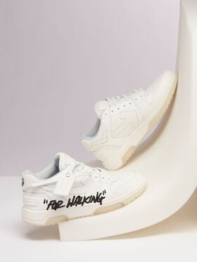 OFF WHITE Out Of Office "Ooo" Sneakers WHITE OMIA189F21LEA003