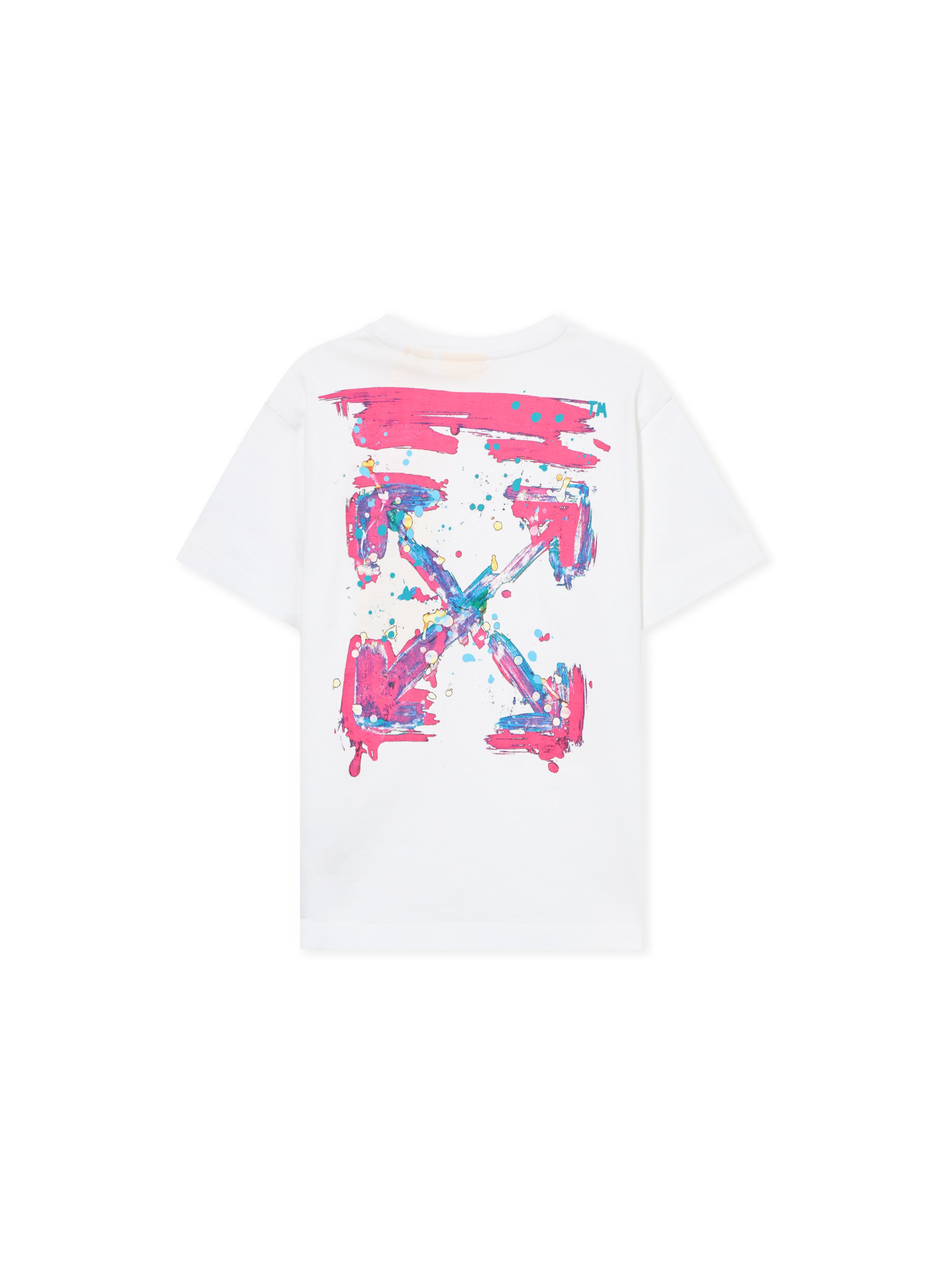 OFF WHITE Arrow Splat Tee S/S WHITE 44GAA001S26J005