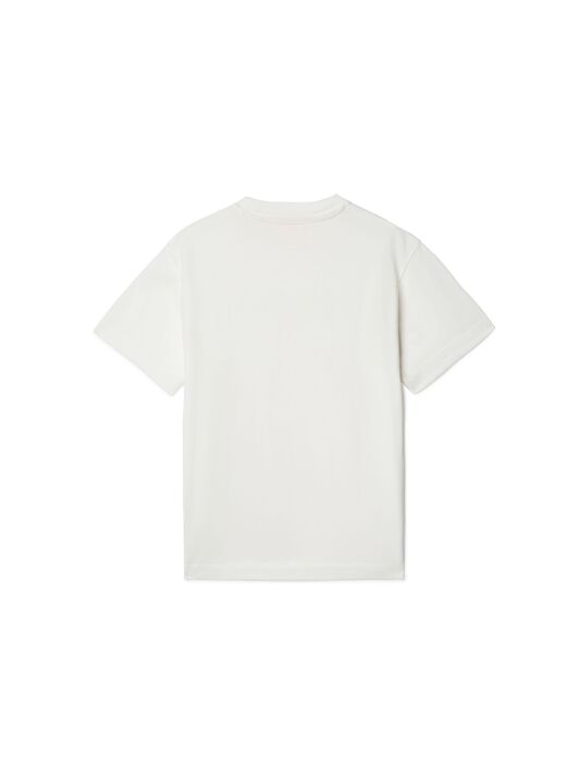 OFF WHITE Big Bookish T-Shirt WHITE OGAA001S25JER001
