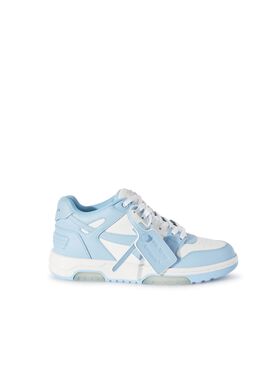 OFF WHITE White/Light Blue Out Of Office BLACK OWIA288C99FAB001