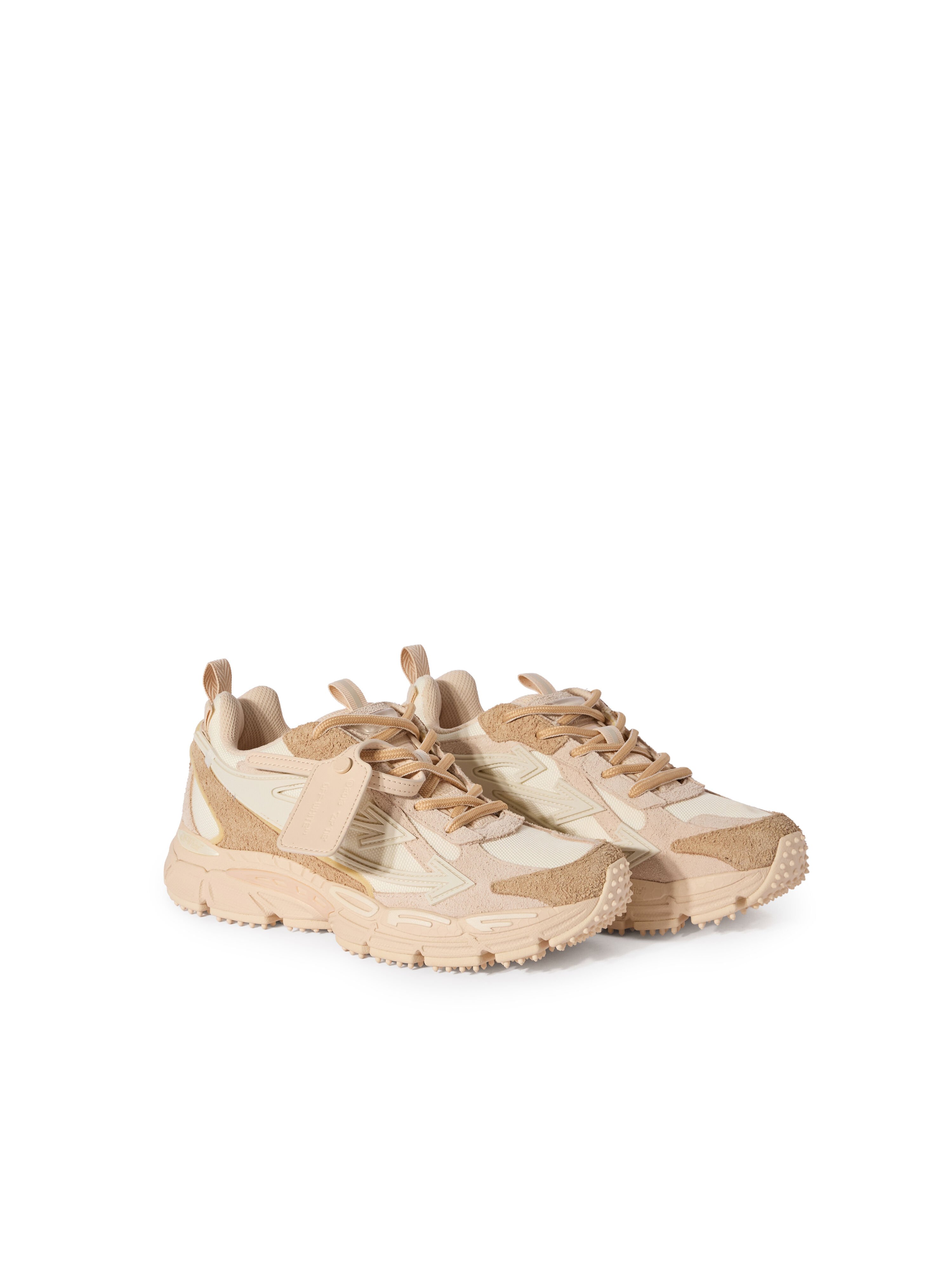 OFF WHITE Be Right Back Sneakers CARAMEL - NUDE OWIA289F25LEA001