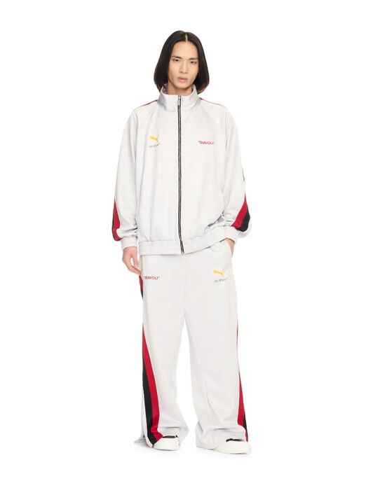 OFF WHITE Acm X Puma Track Pant Silver - Red - Black  OMCJ03AT25FAB001