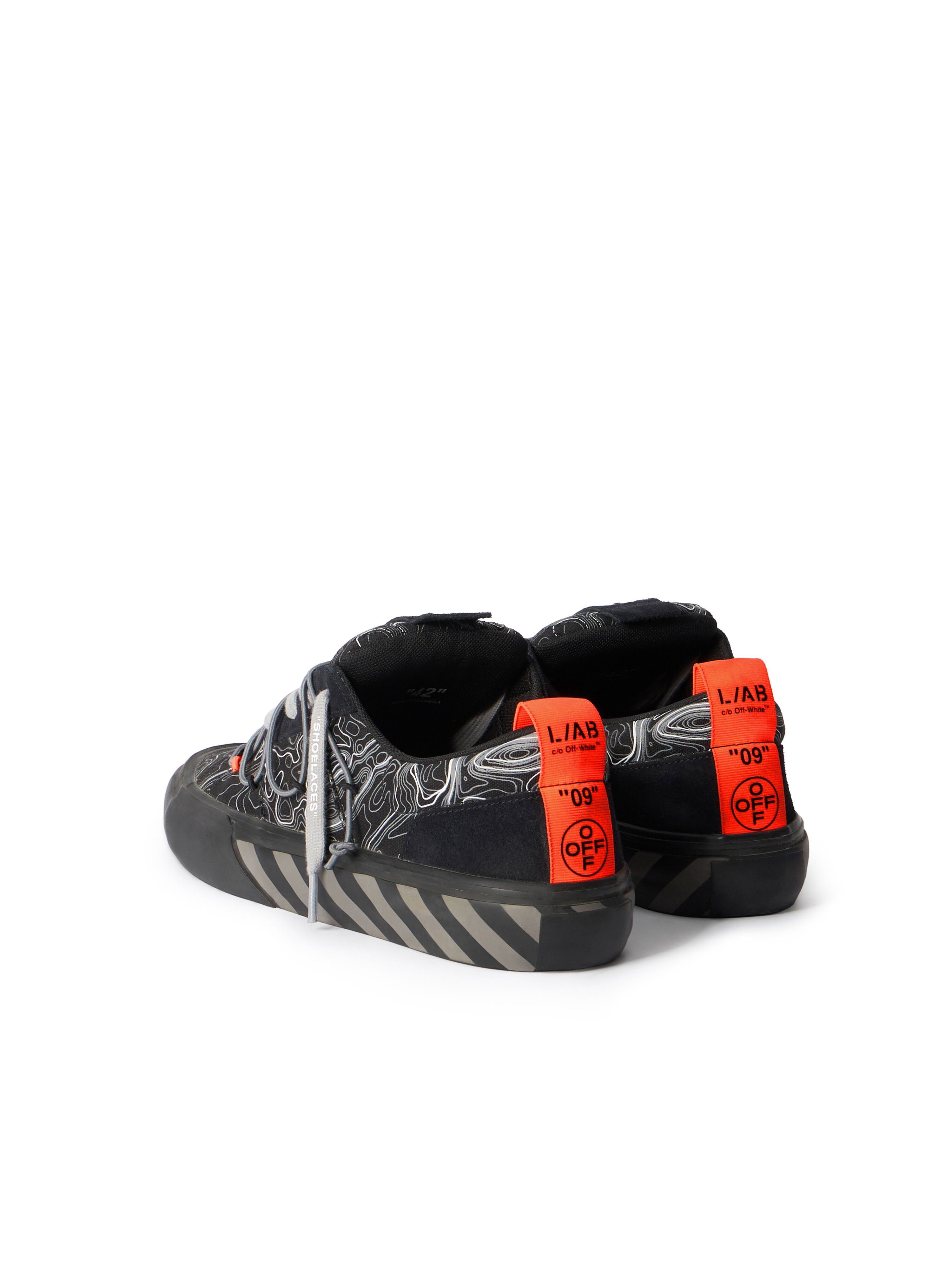 LAB L/AB Tape Vulcanized Sneakers BLACK/GREY LABF26OF05816
