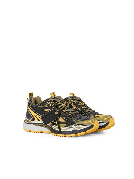 Be Right Back Sneakers OFF WHITE Be Right Back Sneakers BLACK - OCHER YELLOW OMIA295S26FAB002