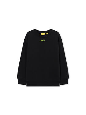 OFF WHITE Off Diag Crewneck BLACK 44BBA001S26F003