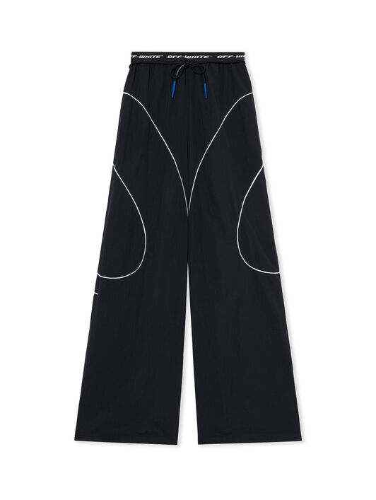 Logoband Track Pants OFF WHITE Logoband Track Pants Black-White 2VI019S26FAB001