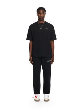 OFF WHITE Half Arrow Skate T-shirt BLACK 44MAA120S26J008