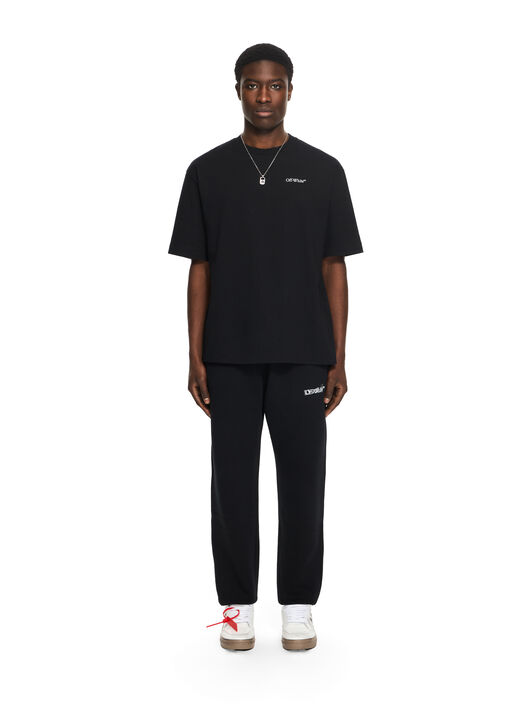 OFF WHITE Half Arrow Skate T-shirt BLACK 44MAA120S26J008