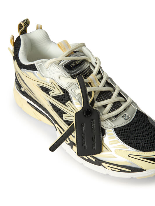 OFF WHITE Be Right Back Glow-In-The-Dark Sneakers BLACK - GLOW IN THE DARK OMIA295S26FAB003