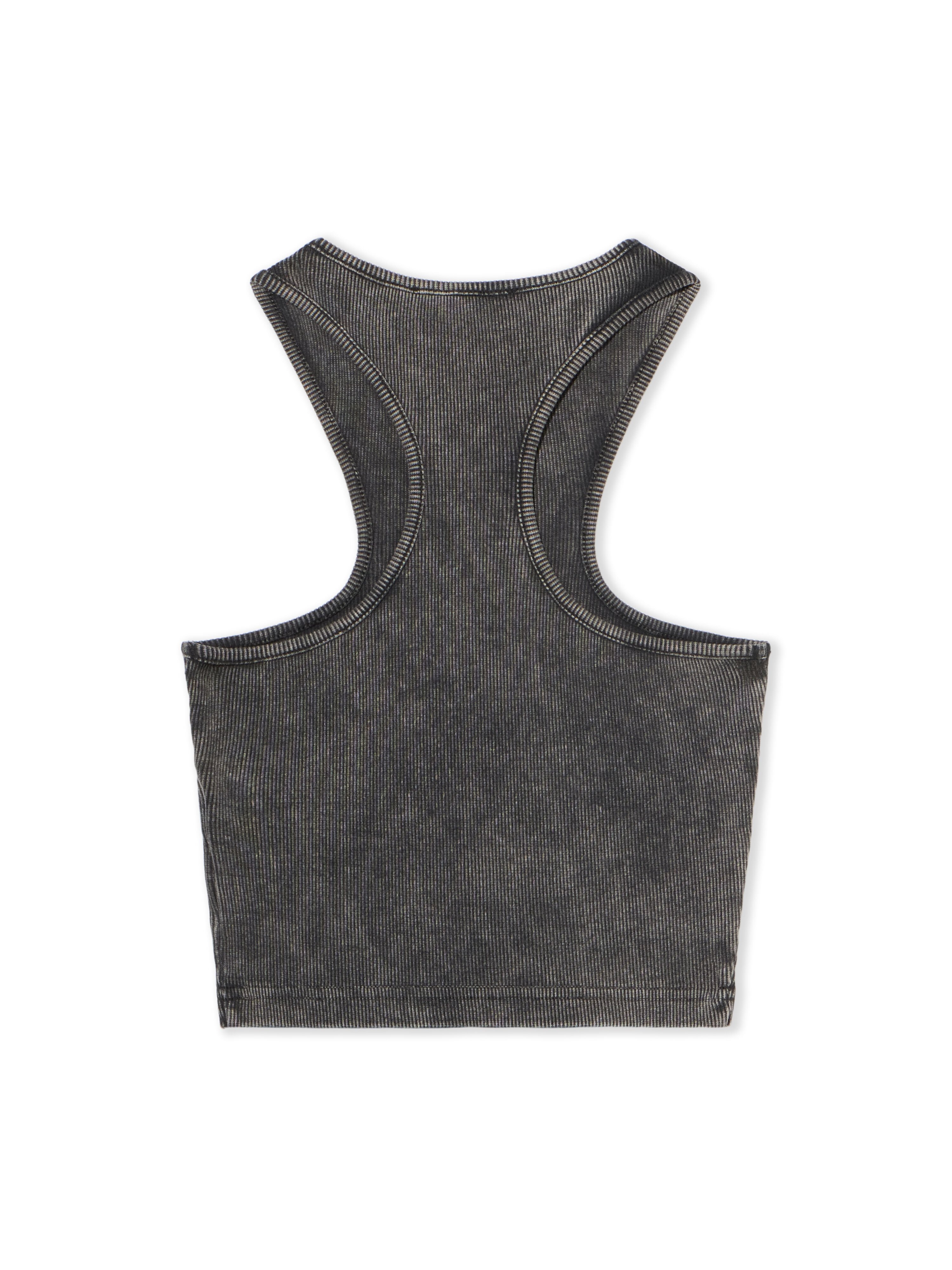 OFF WHITE Off Stamp Rib Rowing Logo Top MARBLE BLACK-BLACK OWAD086F25JER001