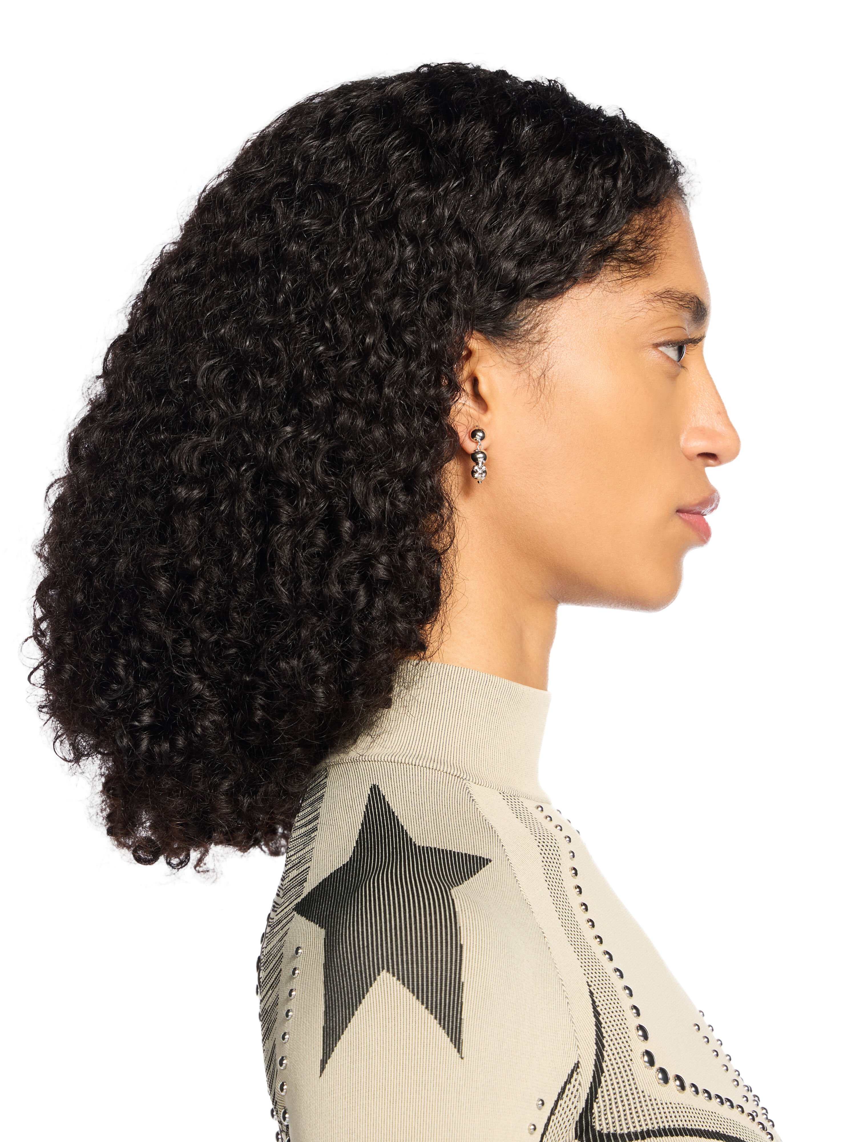 Arrow Ballchain Earrings OFF WHITE Arrow Ballchain Earrings SILVER - SILVER OMOD11MF25MET001