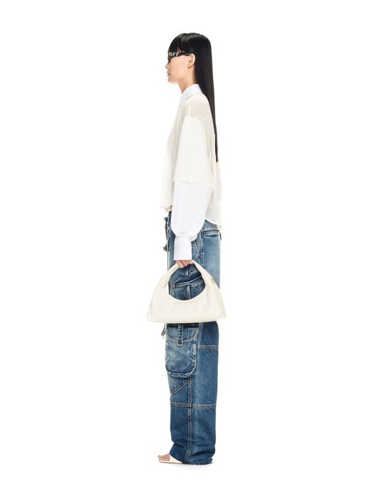 OFF WHITE Arcade Shoulder WHITE OWNN174S24LEA001