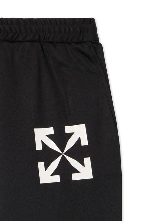 Single Arrow Slim Trackpants OFF WHITE Single Arrow Slim Trackpants BLACK WHITE OMCJ018C99FAB002