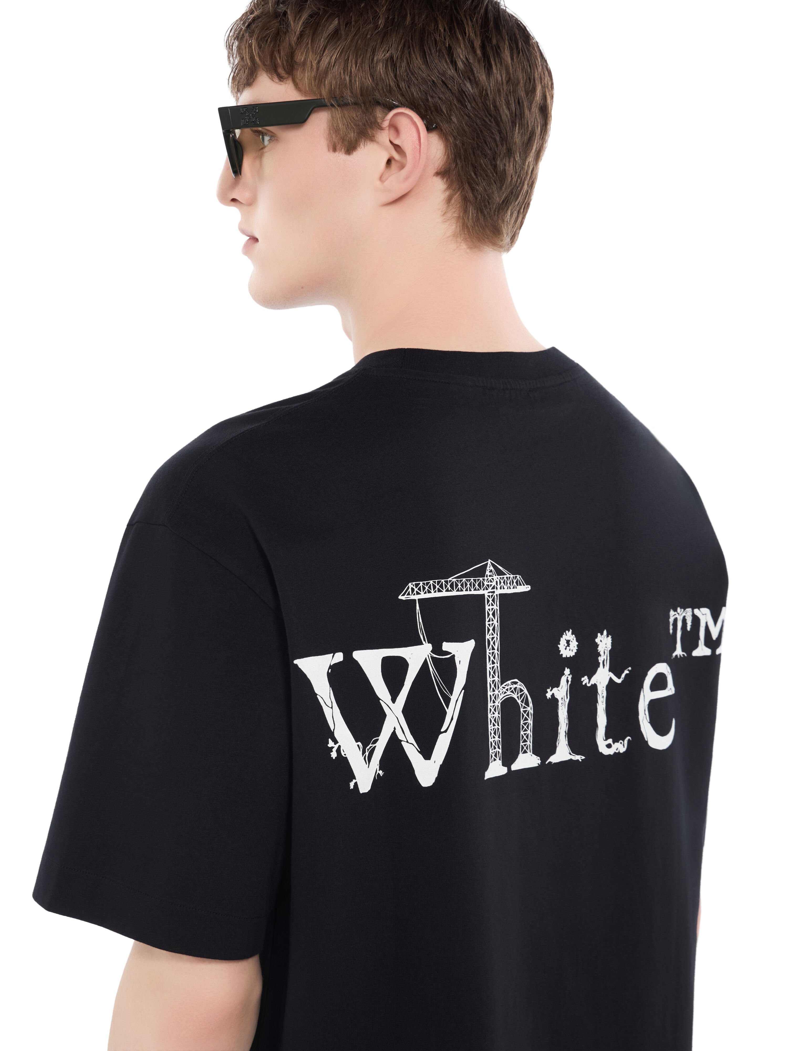 City Nature Skate T-Shirt OFF WHITE City Nature Skate T-Shirt BLACK 44MAA120F26J00N