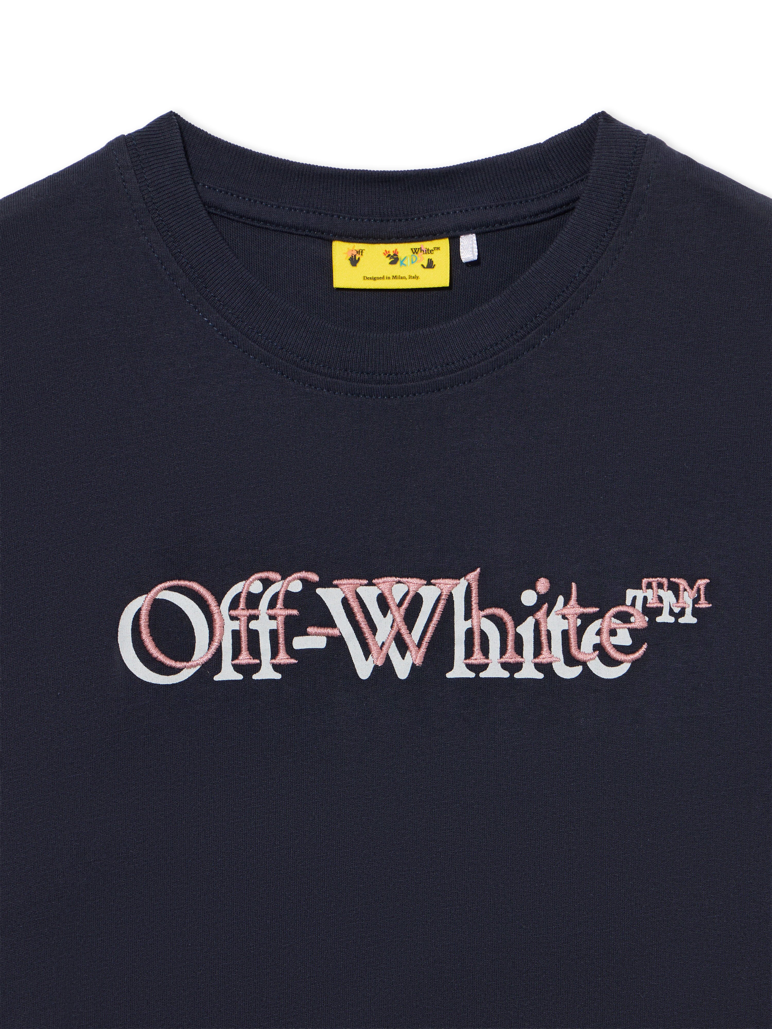 OFF WHITE Big Bookish Shadow Tee S/S SEABORNE 44GAA001S26J001