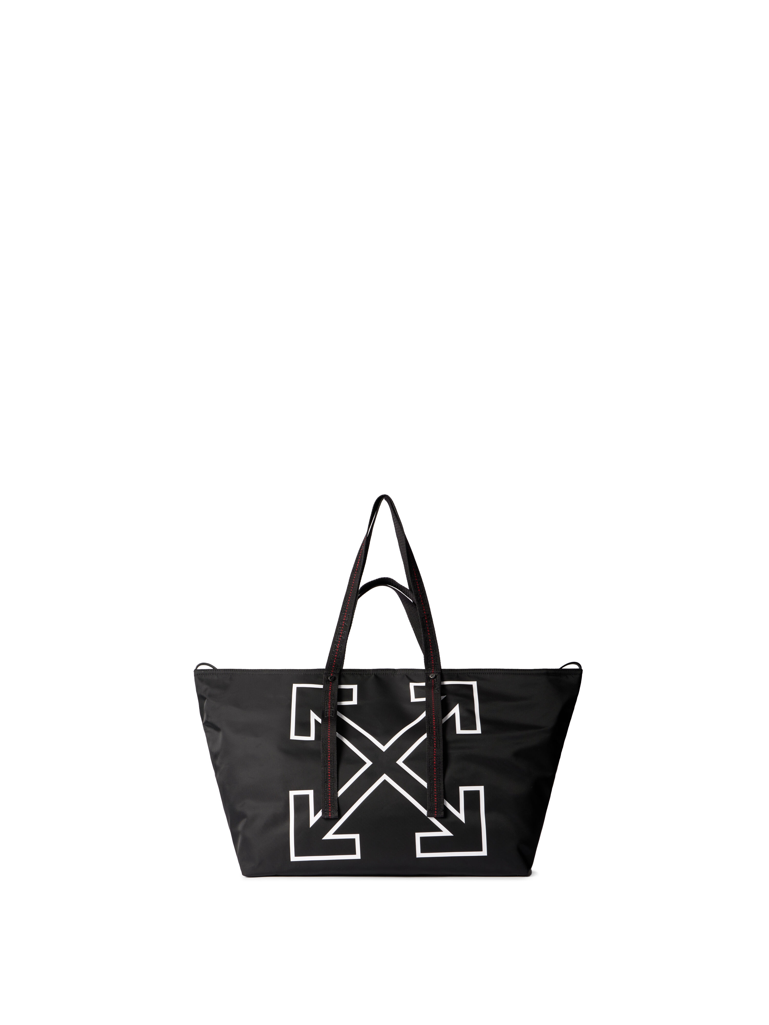 OFF WHITE Heritage Day Off Tote L BLACK - WHITE OMNA20JC99FAB001