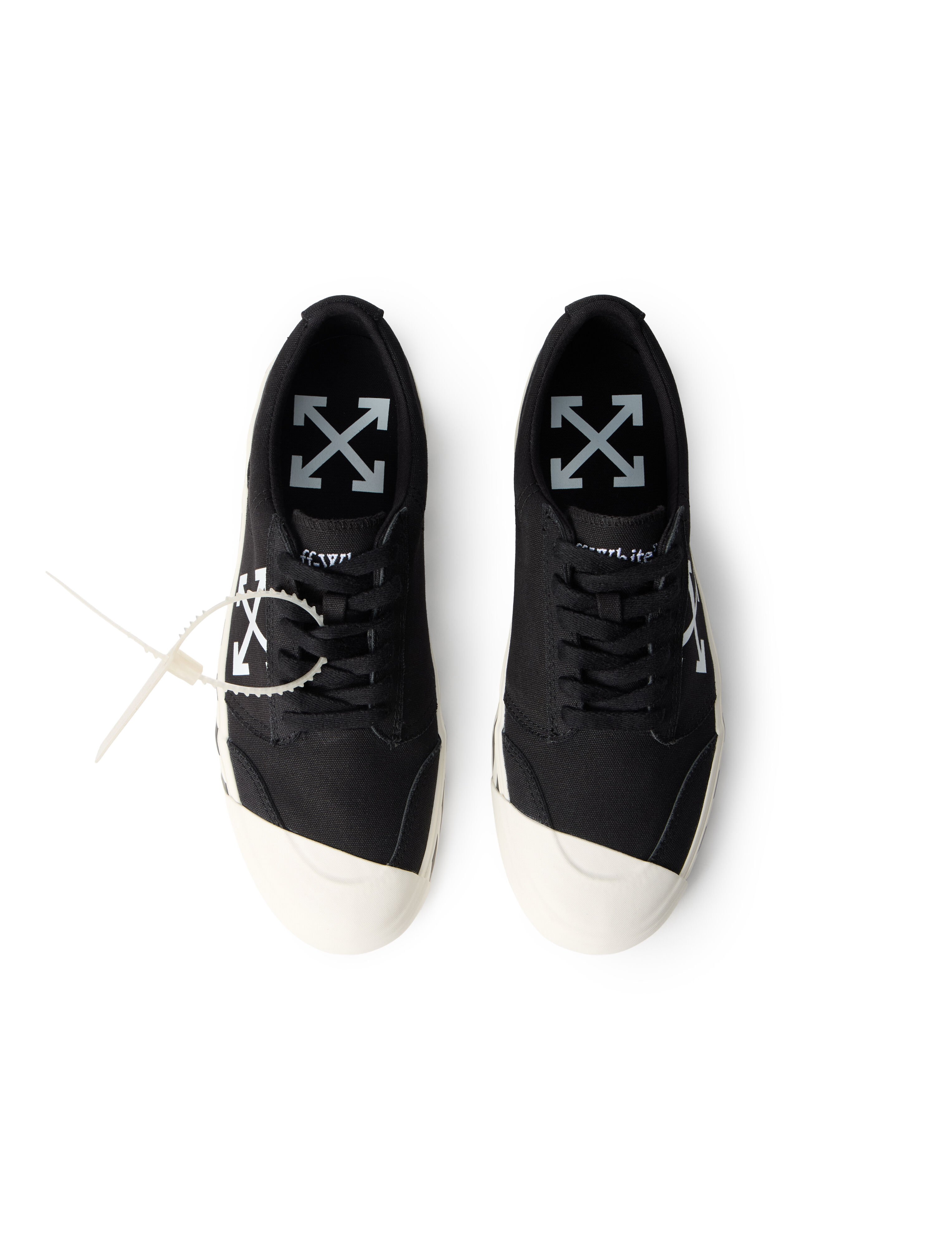 OFF WHITE Vulcanized Undercut Sneakers BLACK/WHITE OWIA28QC99FAB001
