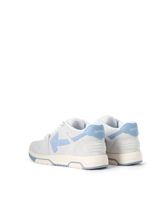 OFF WHITE Out Of Office Sneakers MEDIUM GREY - DUSTY BLUE OWIA259F25LEA005