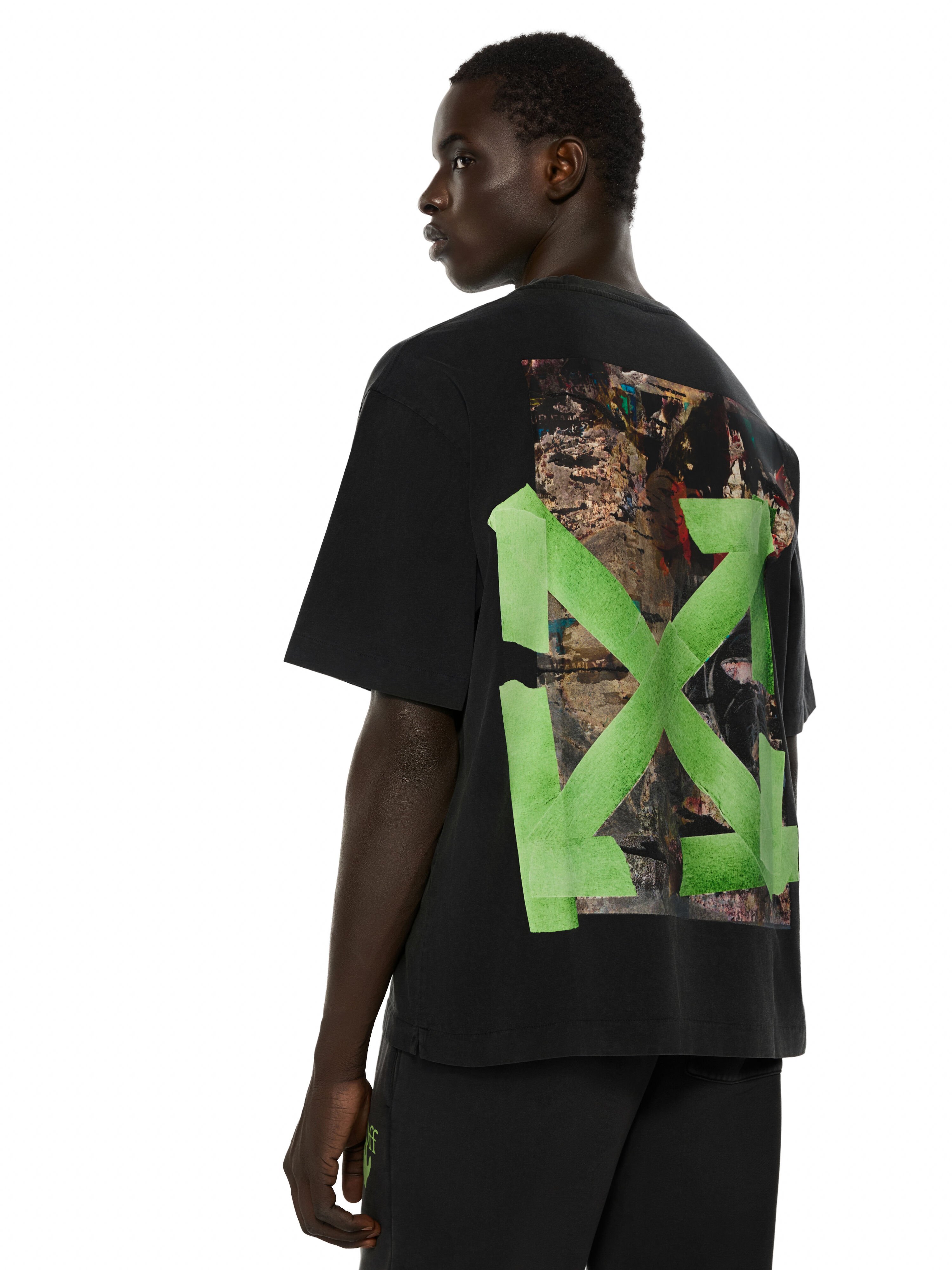 Bacco Arrow Skate Short Sleeve T-Shirt OFF WHITE Bacco Arrow Skate Short Sleeve T-Shirt VINTAGE BLACK 44MAA120F26J019