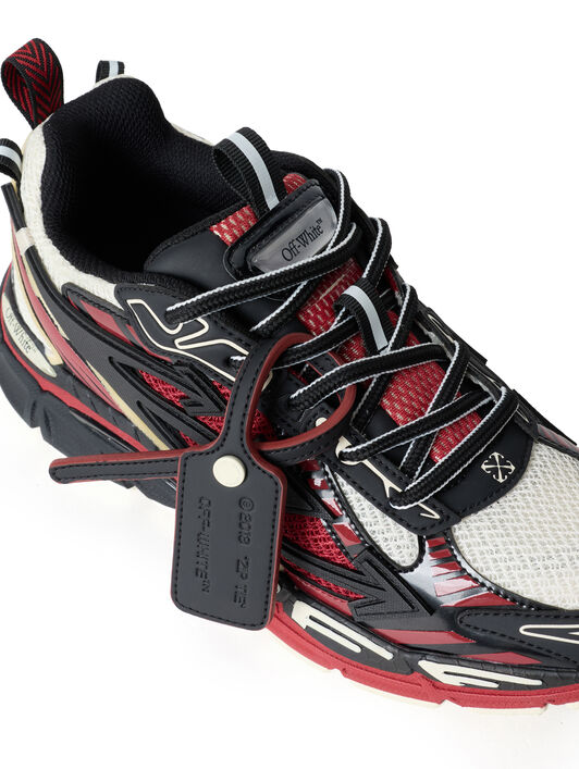 Be Right Back Sneakers OFF WHITE Be Right Back Sneakers Black/Flame Red OF06566001