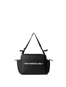 OFF WHITE For Parents Only Diaper Bag BLACK - WHITE OBXE002F25FAB001