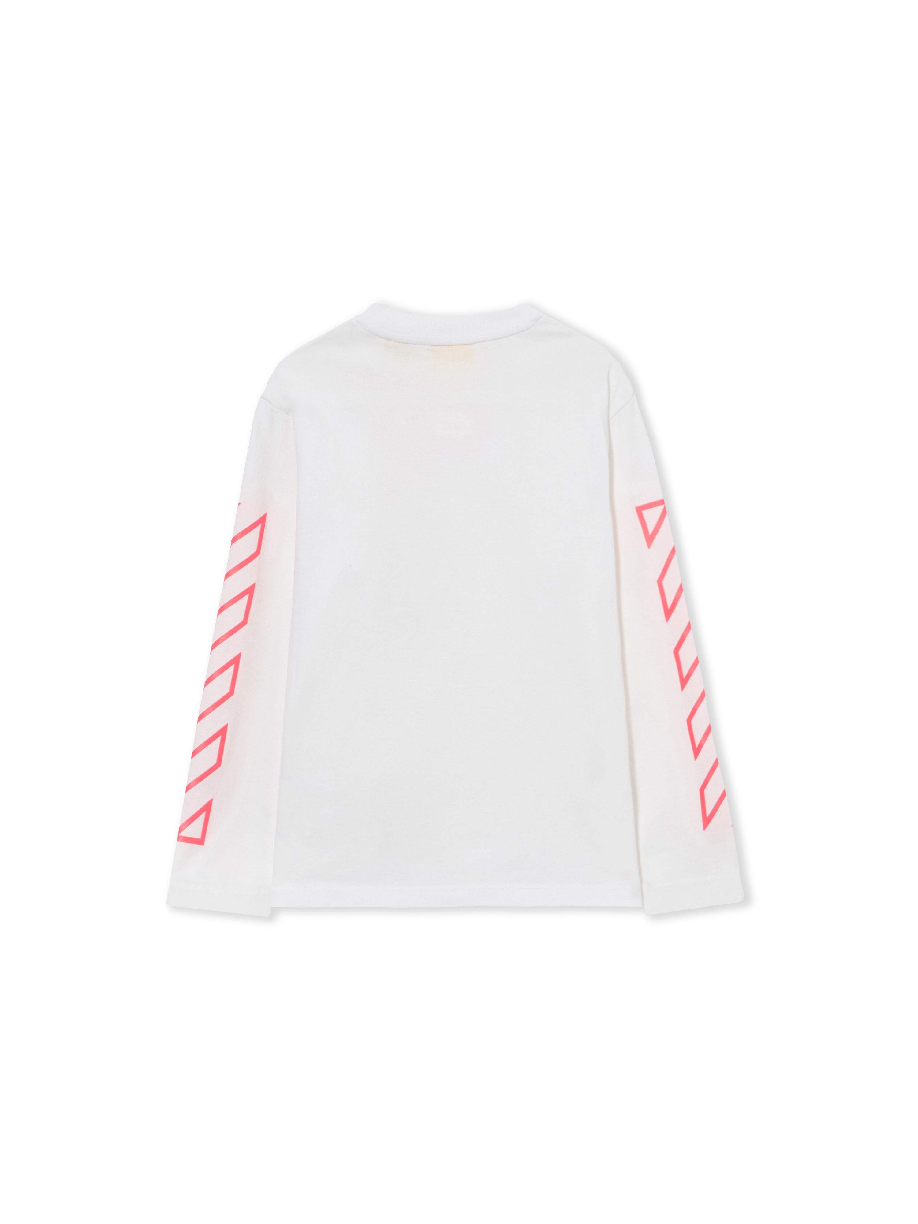 OFF WHITE Off Diag Tee L/S WHITE 44GAB001S26J001