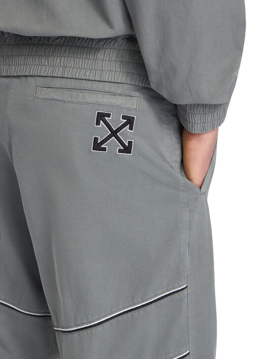 OFF WHITE Offline Gd Gab Slouchy Trackpant CASTELROCK 44MCJ03LS26F001