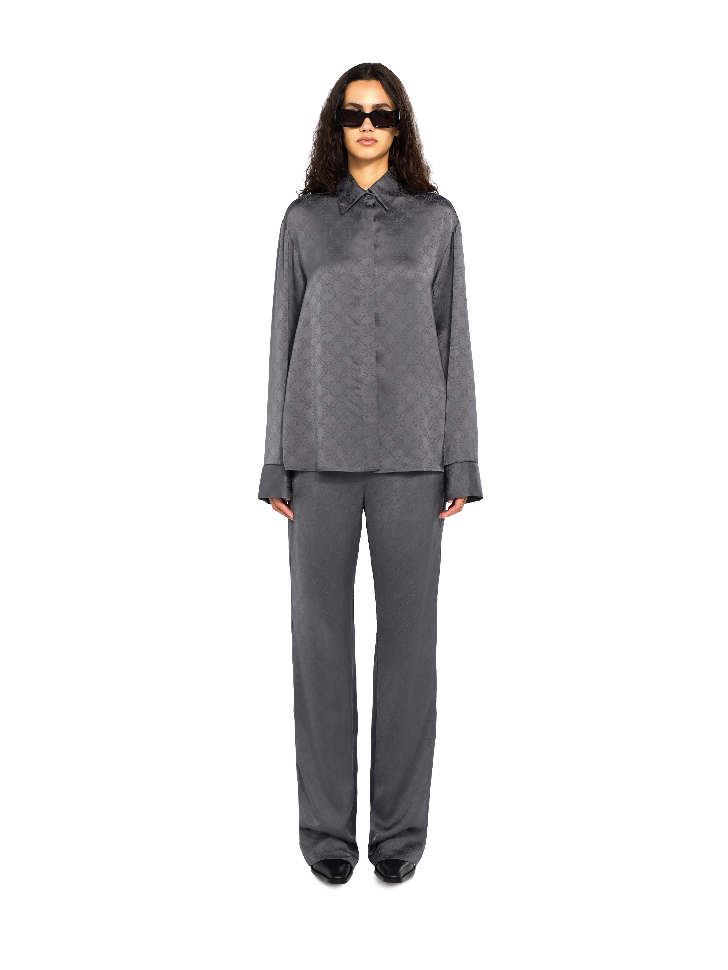 Monogram Jacquard Pants OFF WHITE Monogram Jacquard Pants Rosin Rosin 2FH00526B