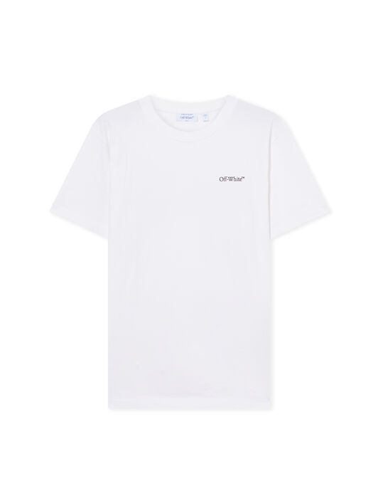 OFF WHITE Metal Arrow Slim T-shirt WHITE 44MAA027S26J001