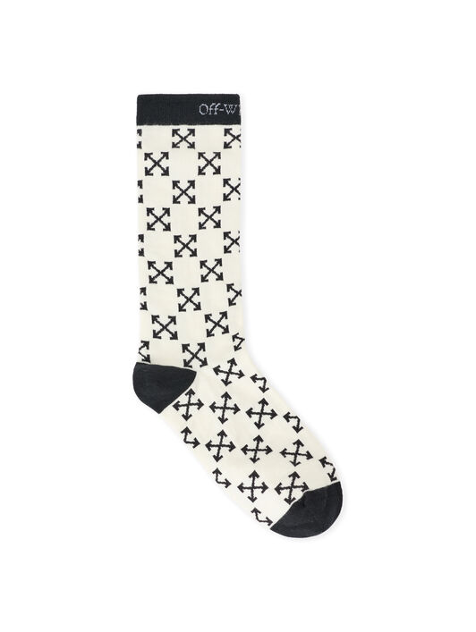All Over Arrow Socks OFF WHITE All Over Arrow Socks WHITE OW7100098