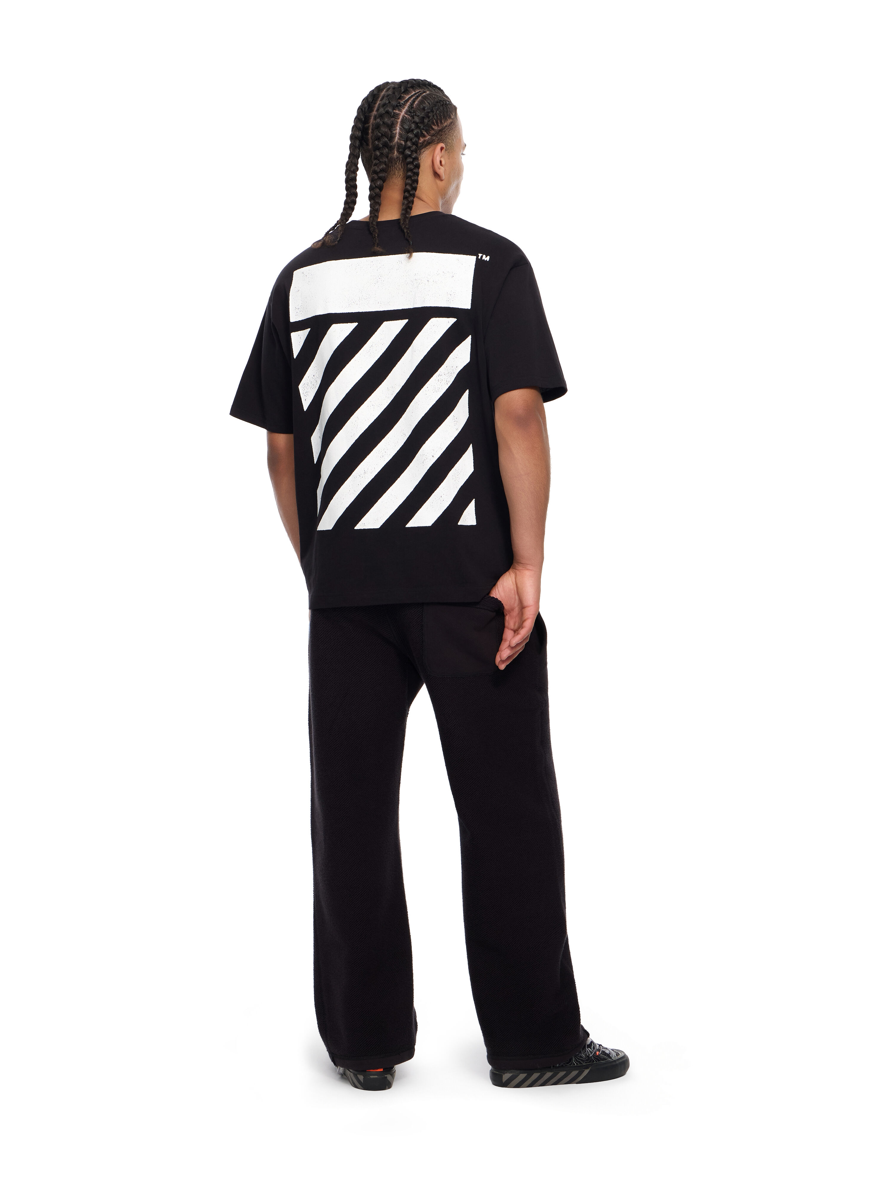 LAB L/AB Reverse Fleece Sweatpants BLACK 44LABF26B073