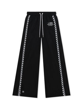 LAB L/AB Split Hem Diagonal Track Pants Black Night LABF2639H00057T
