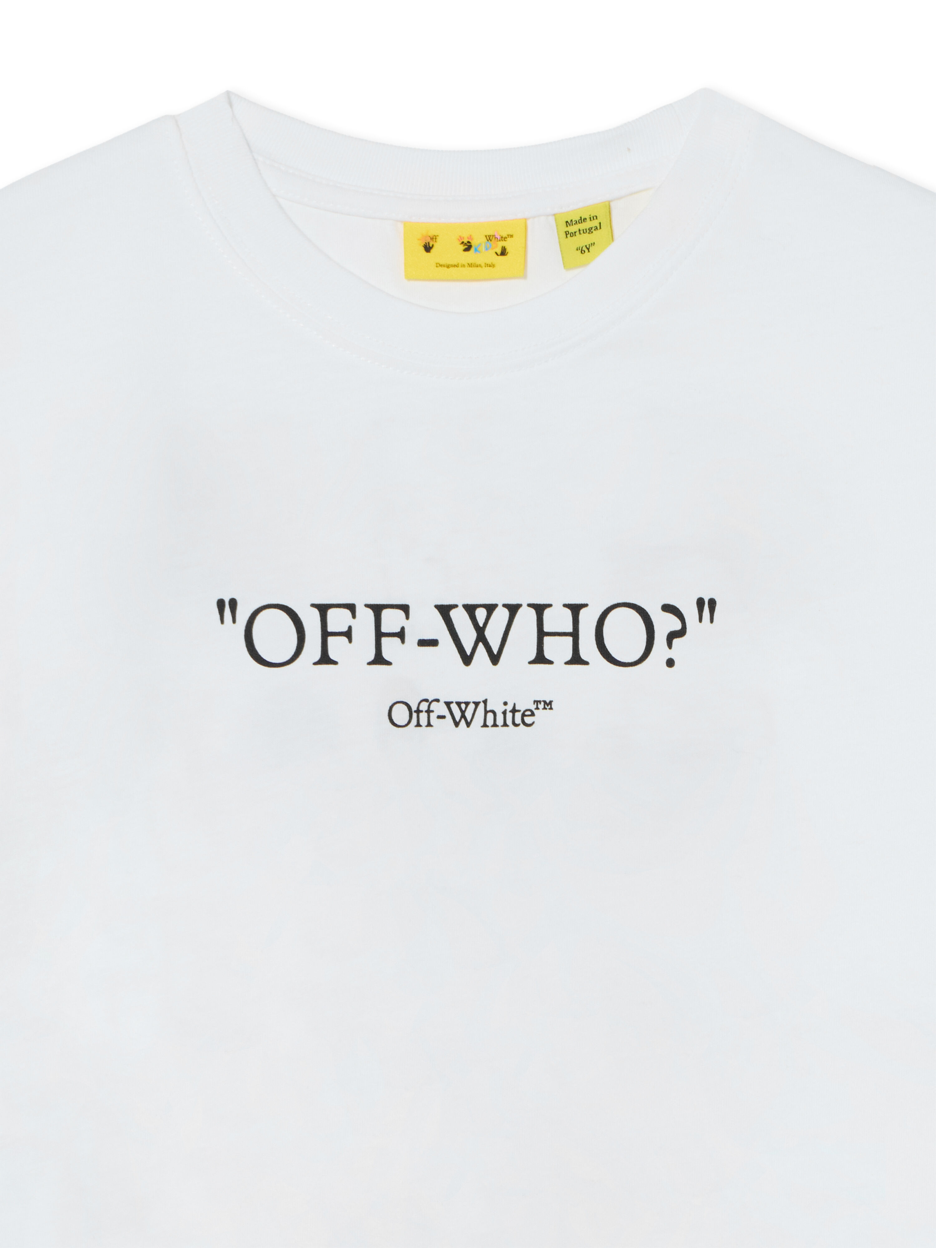 Multilogo Short Sleeve T-Shirt OFF WHITE Multilogo Short Sleeve T-Shirt WHITE 44BAA002F26J007