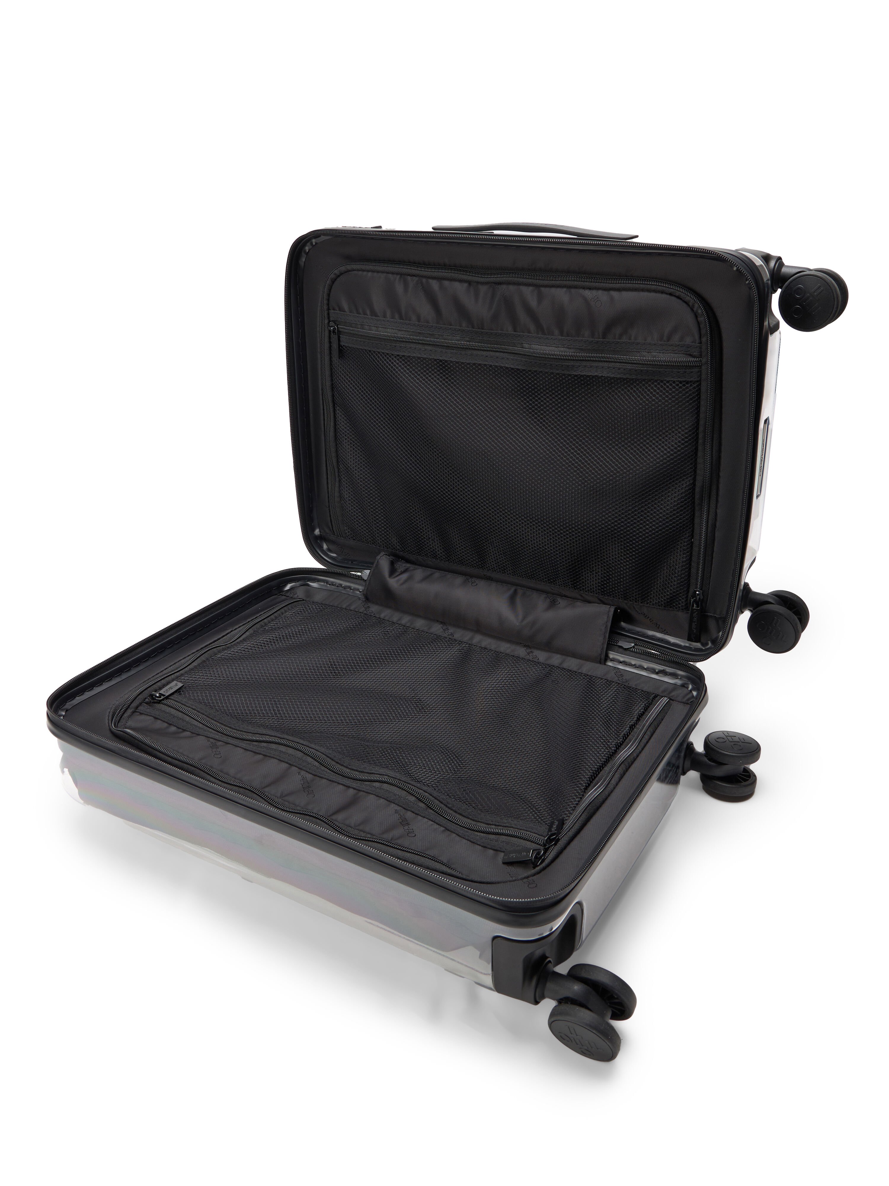 Quote Arrow Suitcase OFF WHITE Quote Arrow Suitcase TRANSPARENT OWZH001C99PLA001