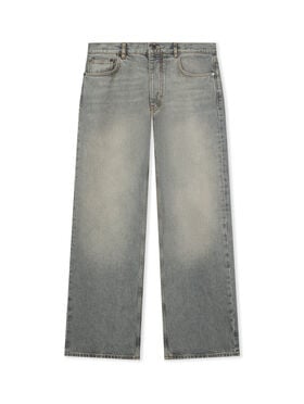 OFF WHITE Half Arrow Slim Relaxed Jeans SUN FADED GREY 44MYA18JF26D003