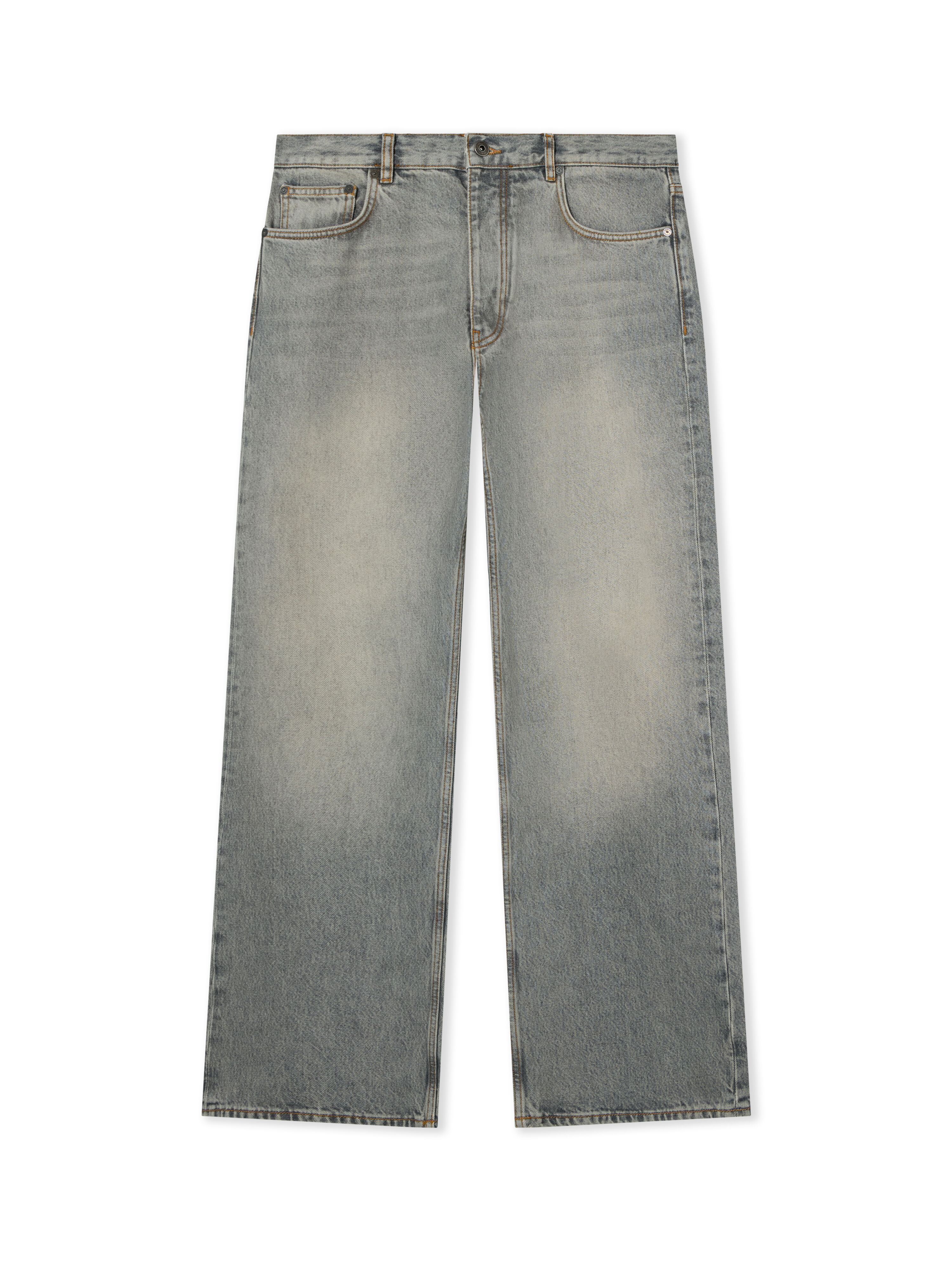 Half Arrow Slim Relaxed Jeans OFF WHITE Half Arrow Slim Relaxed Jeans SUN FADED GREY 44MYA18JF26D003