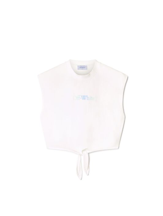 OFF WHITE Sx_Arrow Crop Top WHITE OWAD25PT24JER002