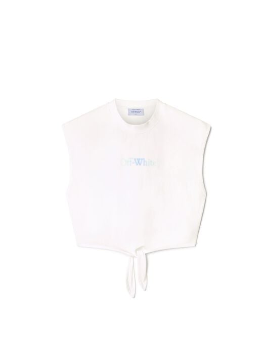 Sx_Arrow Crop Top OFF WHITE Sx_Arrow Crop Top WHITE OWAD25PT24JER002
