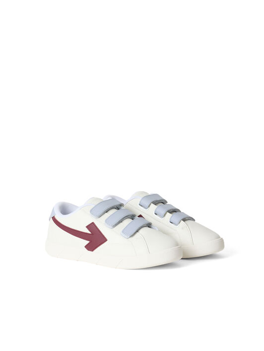 OFF WHITE End Of Play Strap Sneakers WHITE/DARK BROWN OF06430201
